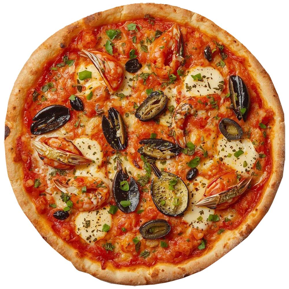 pizza fruit de mer